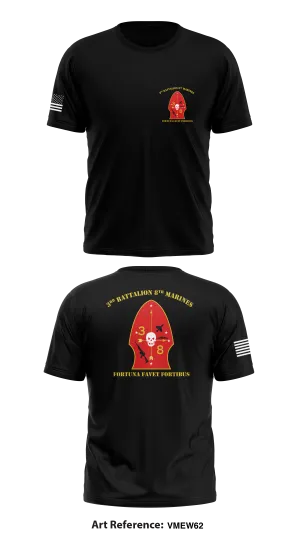 3/8 Spartans  Store 1 Core Men's SS Performance Tee - 7BVhcW