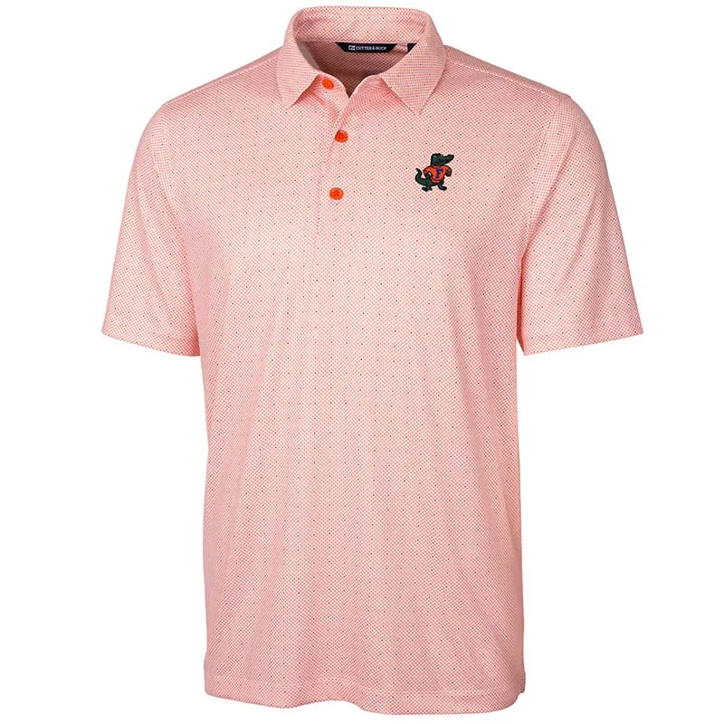Florida Double Dot Printed Stretch Polo