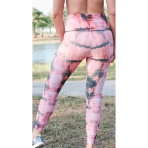 Graphic Mudra High Rise Midi Dream Tie Dye