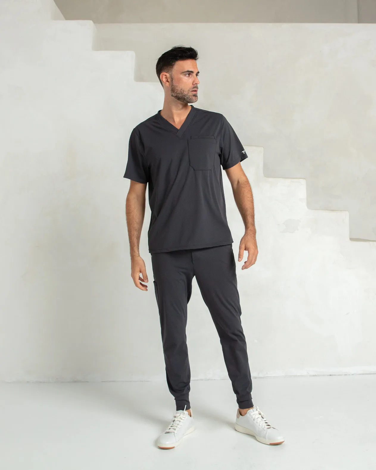 Men's Titanium Jogger Scrub Pants