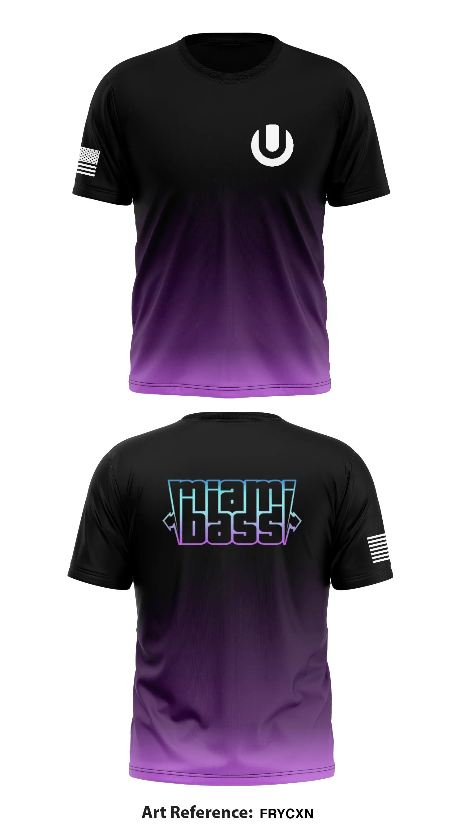 Miami Ultra Store 1 Core Men's SS Performance Tee - frYCXN