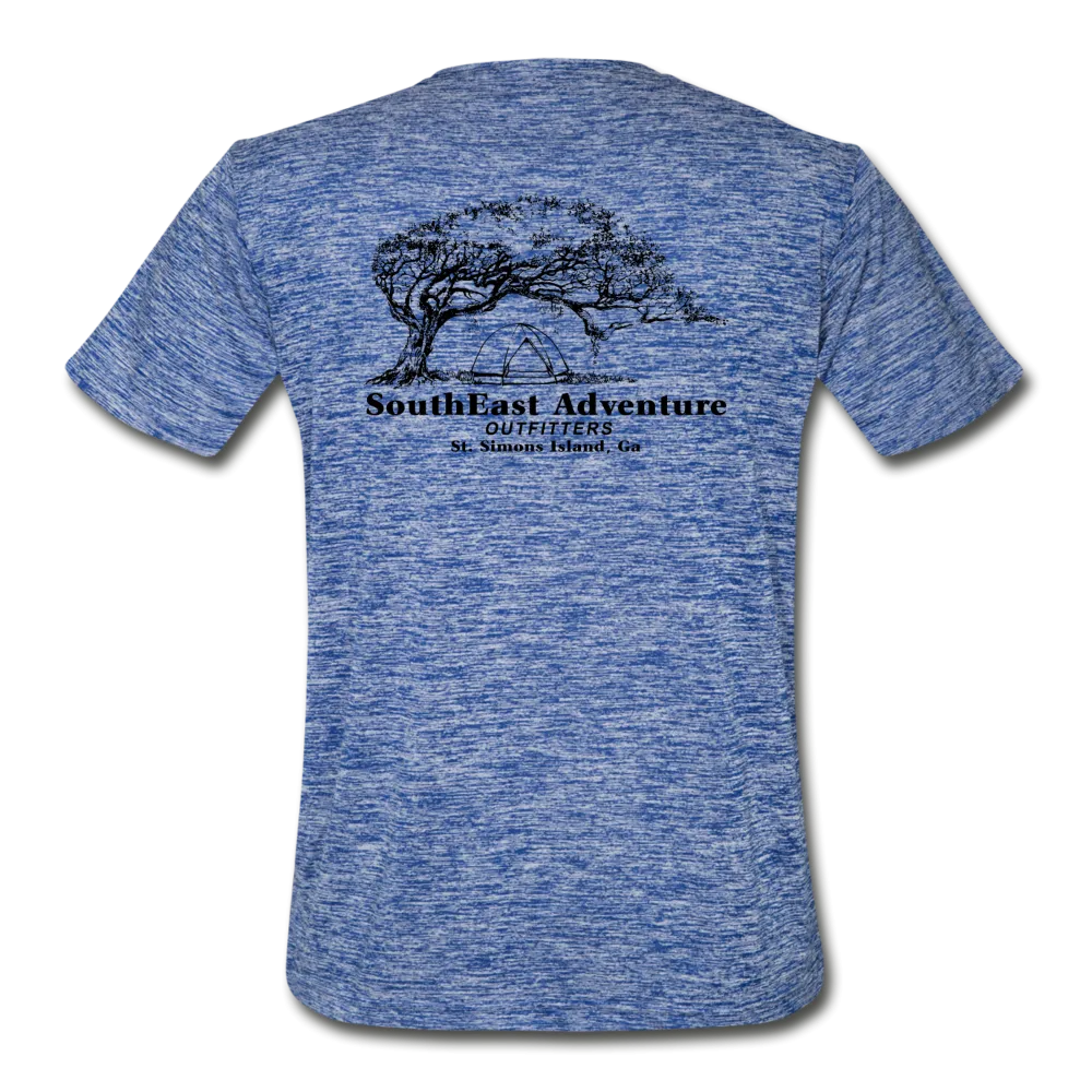 SEA Tree and Tent Logo Men’s Moisture Wicking Performance T-Shirt