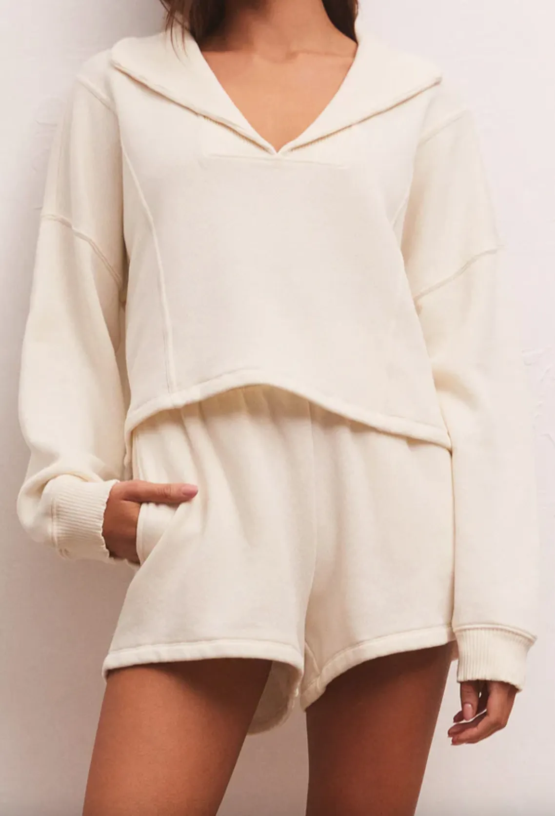 Sporty Fleece Short