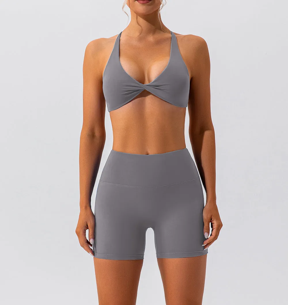 Spring Summer Nude Feel Yoga Clothes